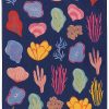 Kitchen Relish Decor | Neptune Pattern Tea Towel