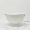 Kitchen Relish Decor | Colander 2.69 Qt - Matte White