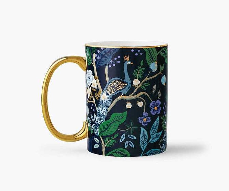 Kitchen Relish Decor | Rifle Paper Co Mug - Peacock