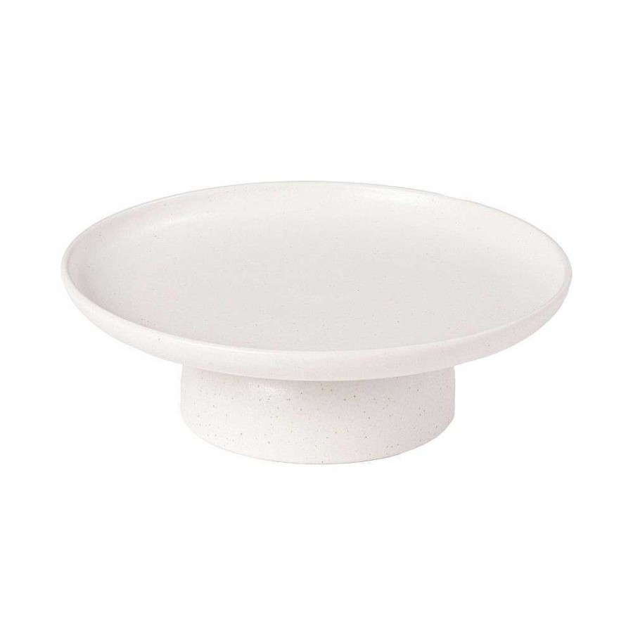 Table Relish Decor | Pacifica Footed Plate - Salt