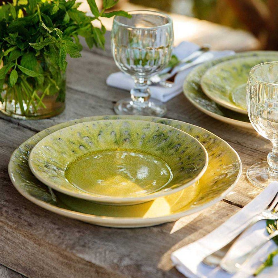 Table Relish Decor | Madeira Bread Plate Set - Lemon