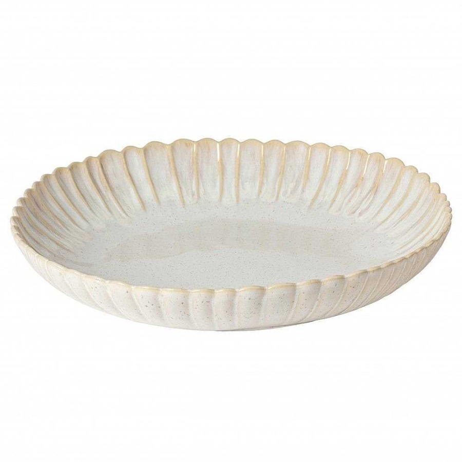 Table Relish Decor | Mallorca Pasta Serving Bowl - Sand Beige