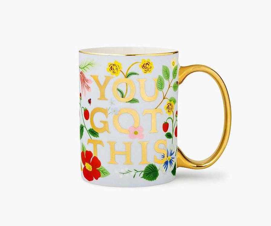 Kitchen Relish Decor | Rifle Paper Co Mug - You Got This