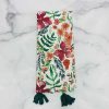 Kitchen Relish Decor | Botanica Tassel Tea Towel