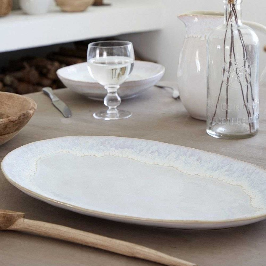 Table Relish Decor | Brisa Large Oval Platter - Sal