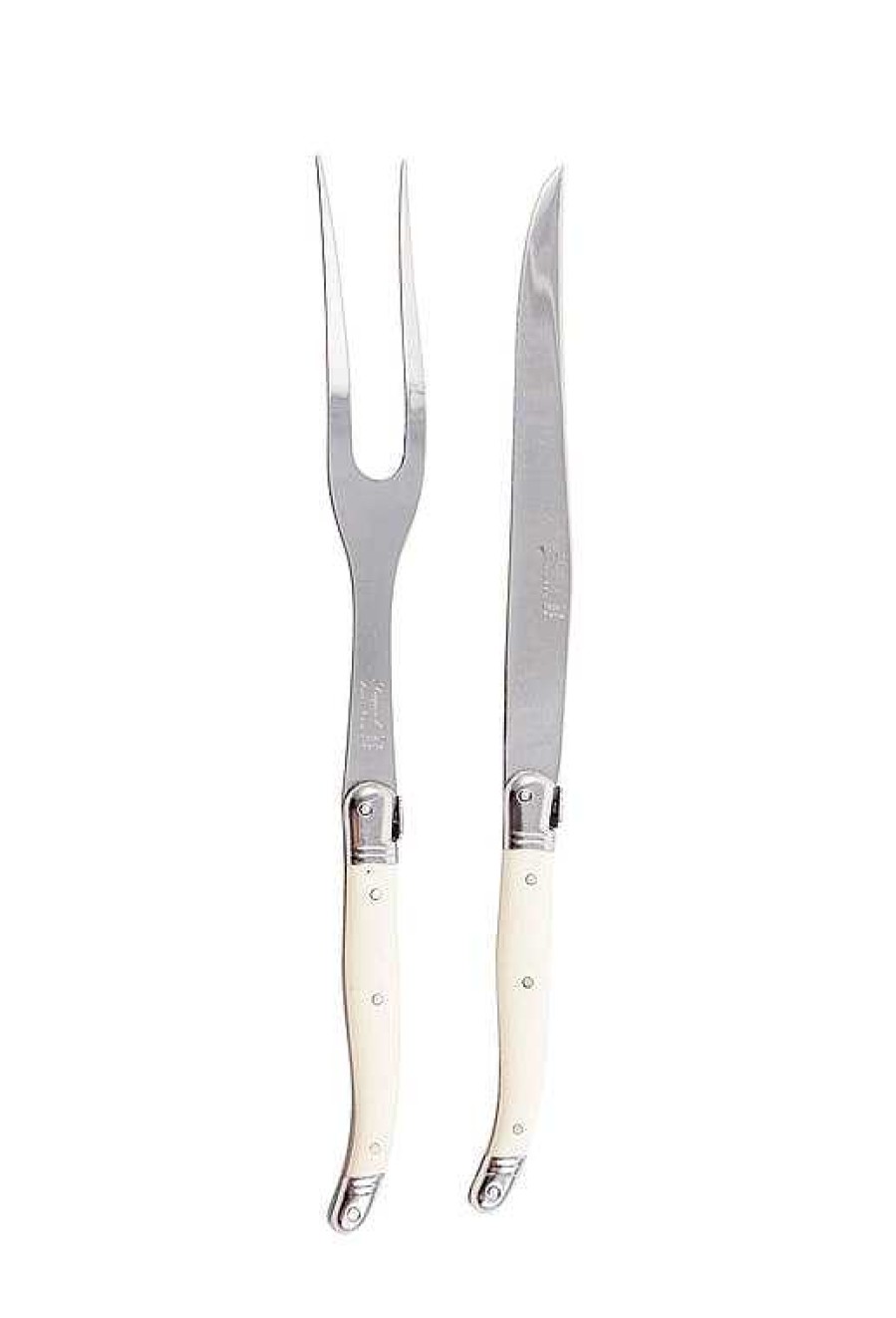 Table Relish Decor | Laguiole Carving Set - Ivory