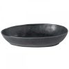 Kitchen Relish Decor | Livia Large Oval Baker - Matte Black