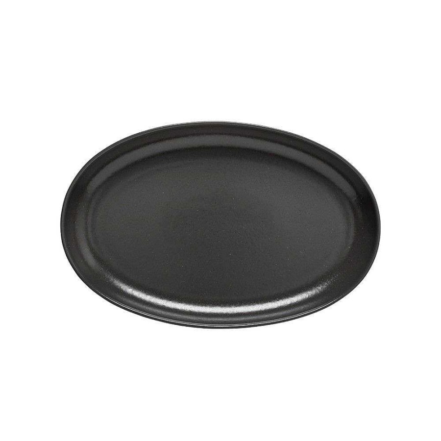 Table Relish Decor | Pacifica Small Platter - Seed Grey