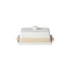 Kitchen Relish Decor | Fattoria Butter Dish - White