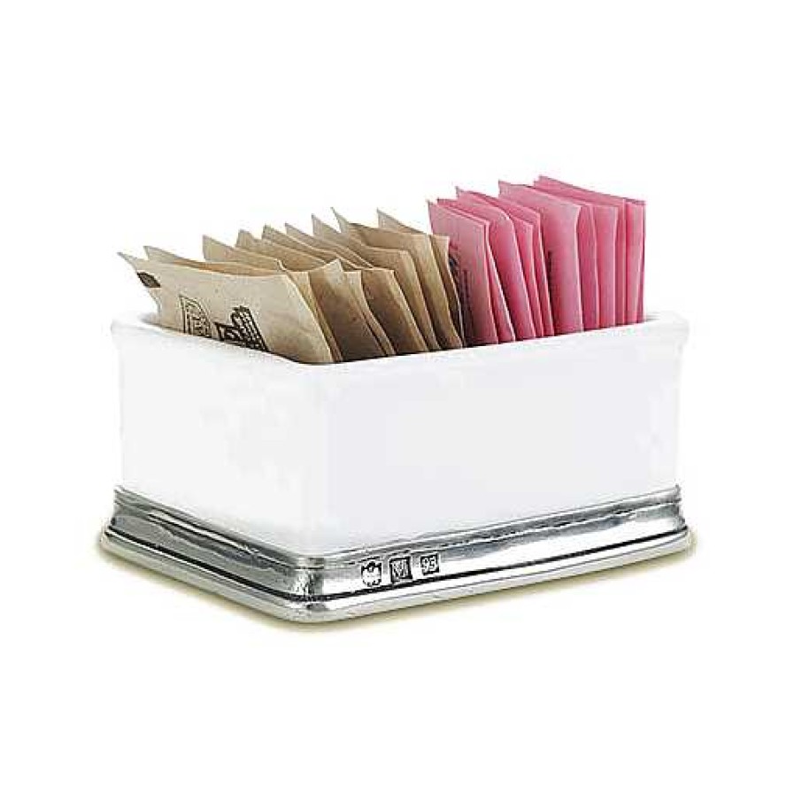 Kitchen Relish Decor | Match Pewter Convivio Sugar Packet Holder