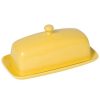 Kitchen Relish Decor | Rectangle Butter Dish - Lemon