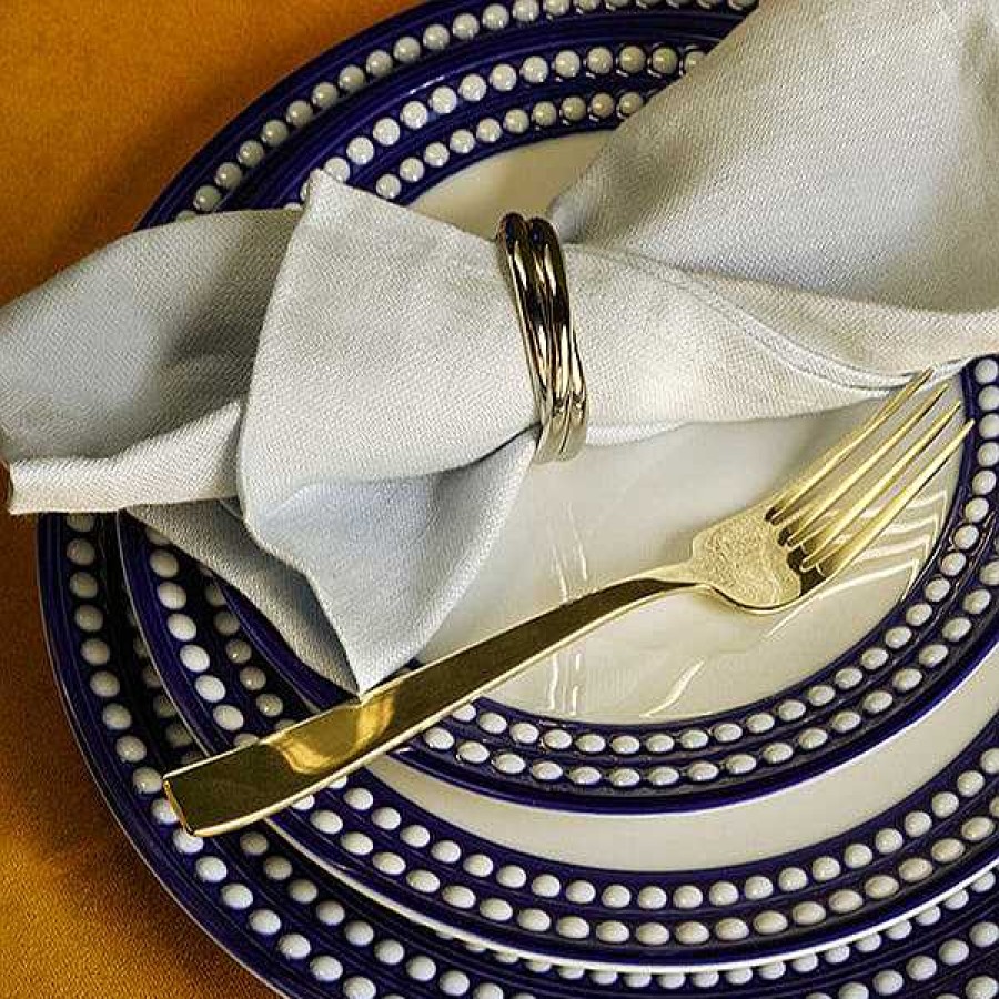 Table Relish Decor | Perl E Bread Plate - Bleu