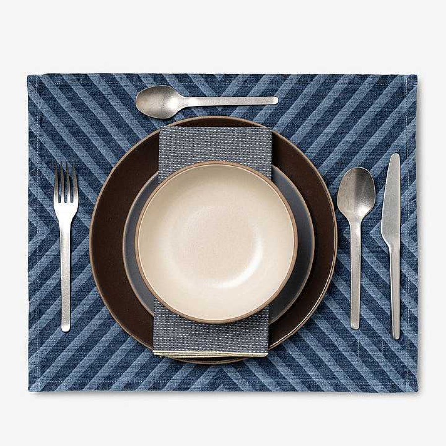 Table Relish Decor | Laser Denim Placemat - Yosemite