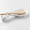 Kitchen Relish Decor | Spoon Rest - White