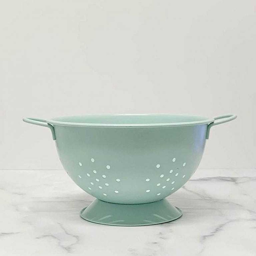 Kitchen Relish Decor | Colander 2.69 Qt - Robin Egg