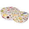 Kitchen Relish Decor | Bowl Cover Set Of 2 - Field Mushrooms