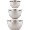 Kitchen Relish Decor | Mixing Bowls - Silver