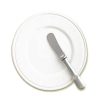 Table Relish Decor | Match Pewter Convivio Bread Plate - White