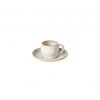 Table Relish Decor | Eivissa Coffee Cup & Saucer Set - Sand Beige