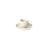 Table Relish Decor | Pacifica Coffee Cup & Saucer Set - Vanilla