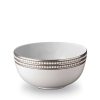 Table Relish Decor | Perl E Serving Bowl - Platinum