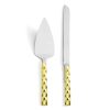 Table Relish Decor | Truro Cake Knife & Server Set - Gold