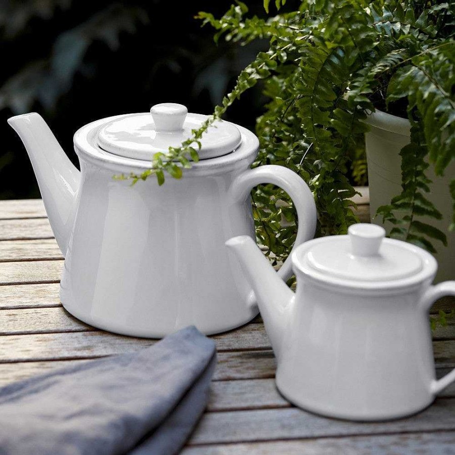 Table Relish Decor | Friso Small Tea Pot - White