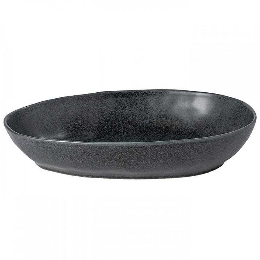 Kitchen Relish Decor | Livia Oval Baker Set - Matte Black