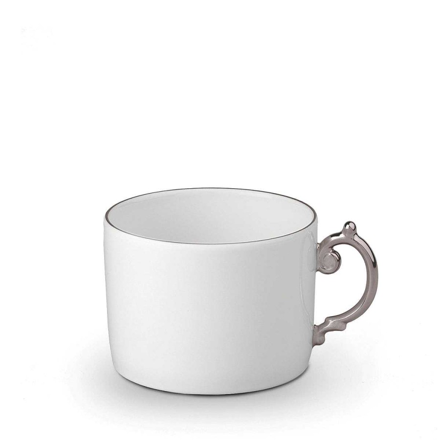 Table Relish Decor | Aegean Tea Cup - Platinum