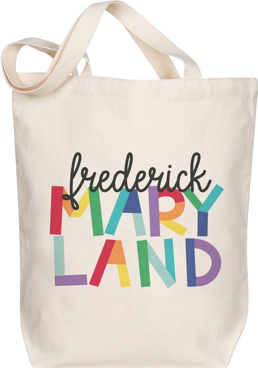 Kitchen Relish Decor | Rainbow Frederick Tote