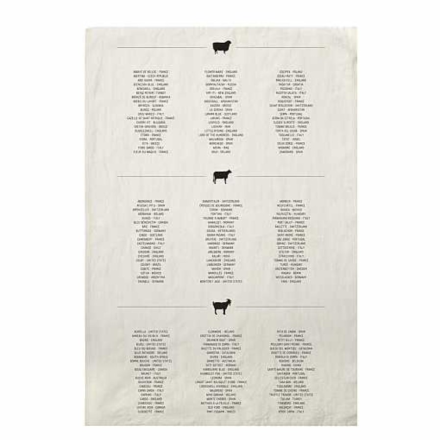 Kitchen Relish Decor | Tea Towel - Cheese