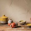 Kitchen Relish Decor | Solar Ochre Garlic Keeper