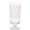 Table Relish Decor | Retro Footed Glass - Primrose