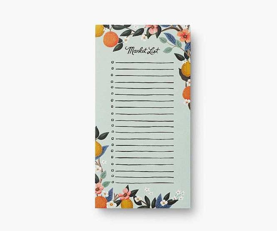 Kitchen Relish Decor | Rifle Paper Co Market Pad - Citrus Grove