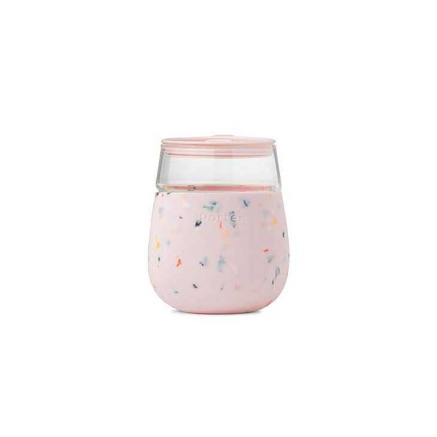 Kitchen Relish Decor | Porter Glass - Terrazzo Blush