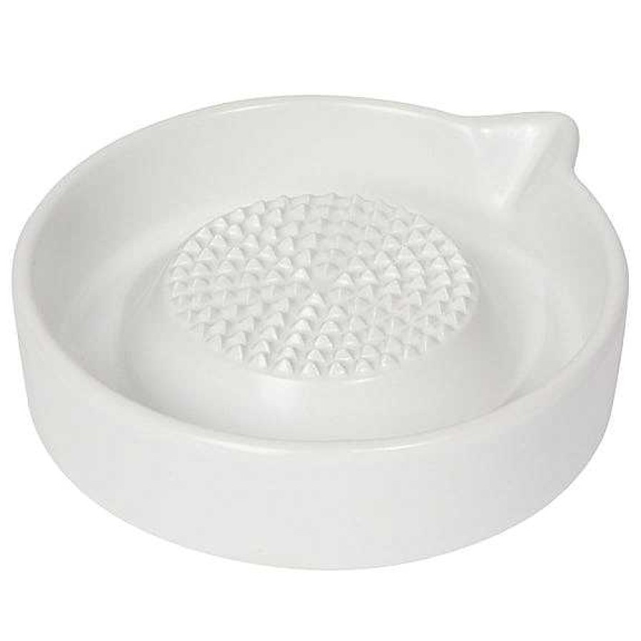 Kitchen Relish Decor | Ginger Grater - Matte White