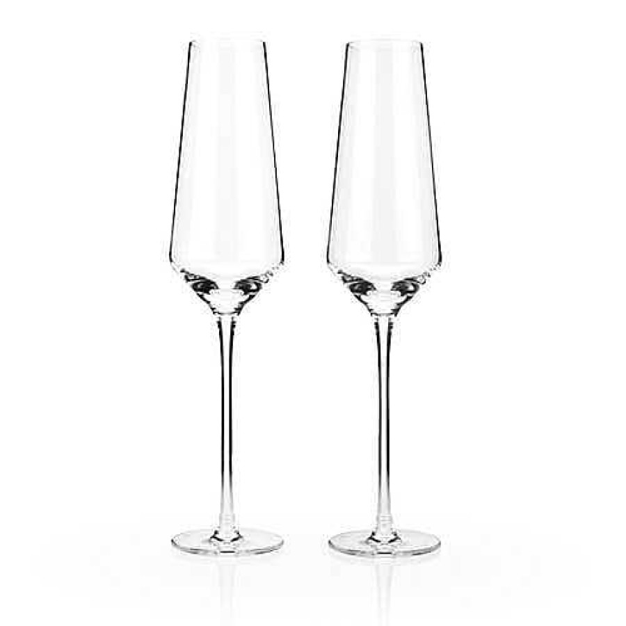 Table Relish Decor | Raye Crystal Champagne Flutes