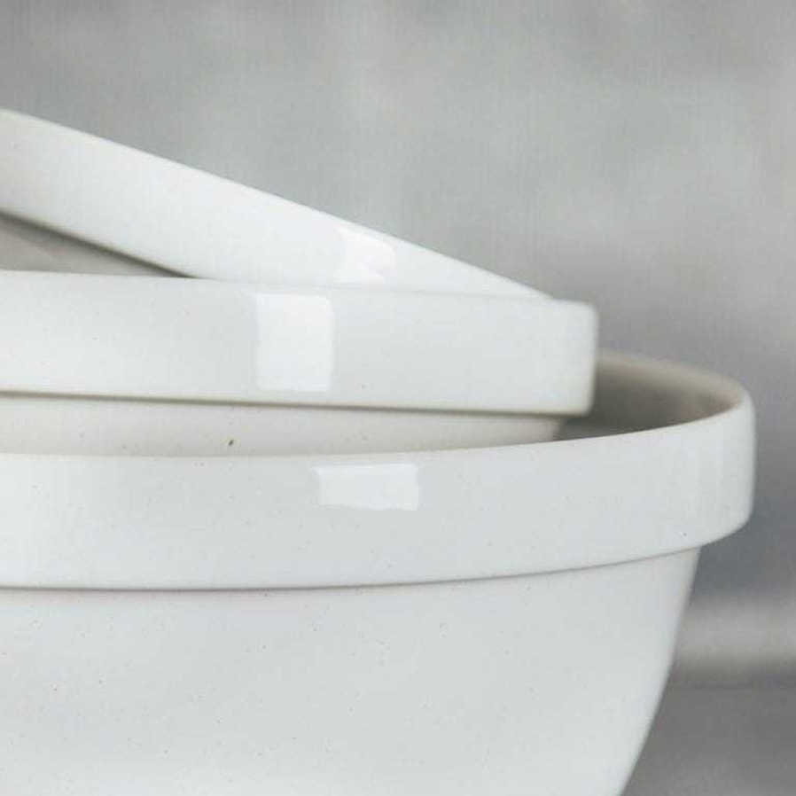 Kitchen Relish Decor | Fattoria Small Mixing Bowl - White