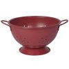 Kitchen Relish Decor | Colander 2.69 Qt - Carmine