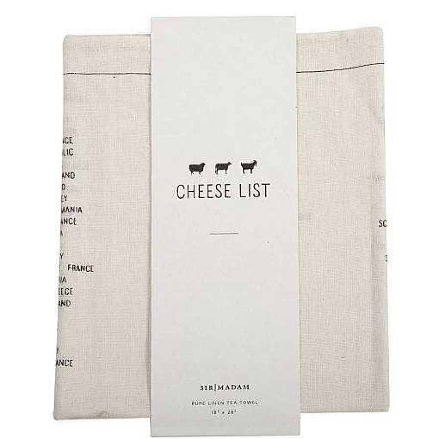 Kitchen Relish Decor | Tea Towel - Cheese