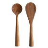 Kitchen Relish Decor | Hand-Carved Acacia Wood Spoon