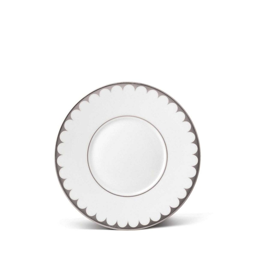 Table Relish Decor | Aegean Filet Saucer - Platinum