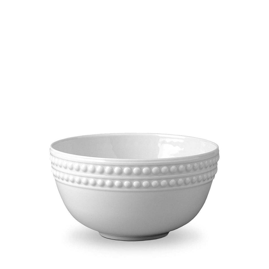 Table Relish Decor | Perl E Cereal Bowl - White