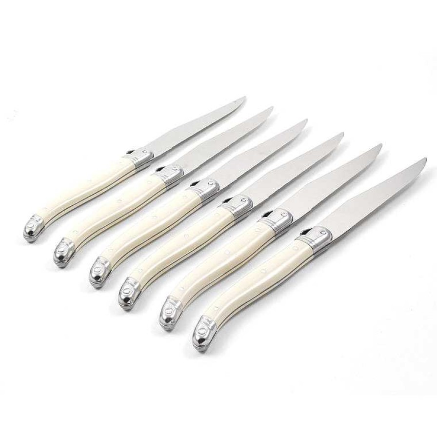 Kitchen Relish Decor | Laguiole Steak Knives - Ivory