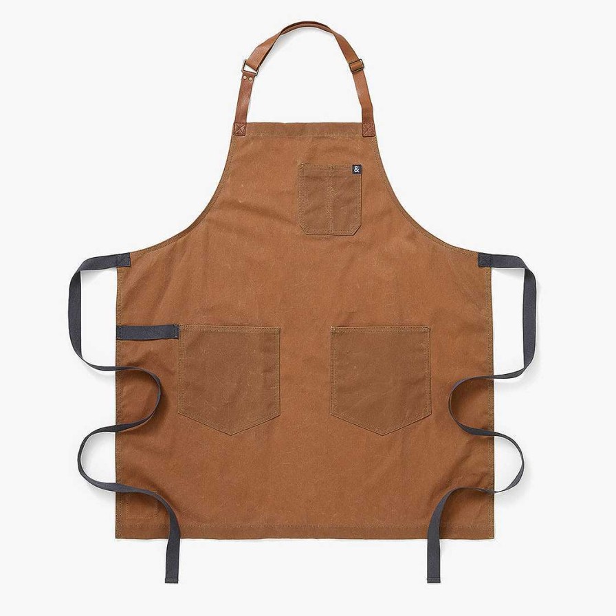 Kitchen Relish Decor | The Essential Apron - Montana Waxed Canvas