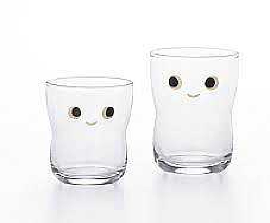 Table Relish Decor | Smiley Glass - Medium