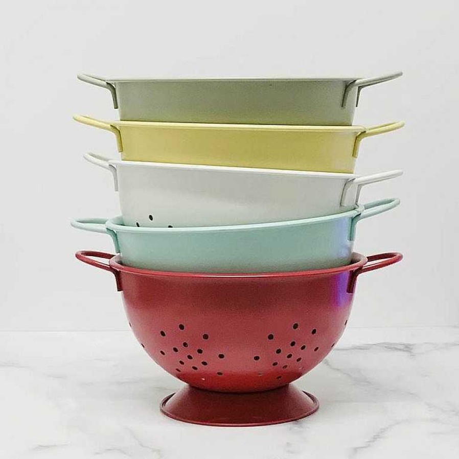 Kitchen Relish Decor | Colander 2.69 Qt - Robin Egg