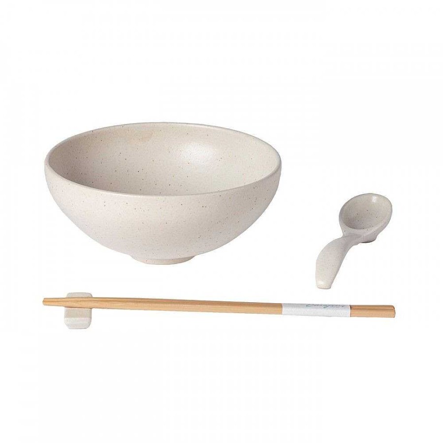 Table Relish Decor | Pacifica Ramen 4Pc Set - Vanilla