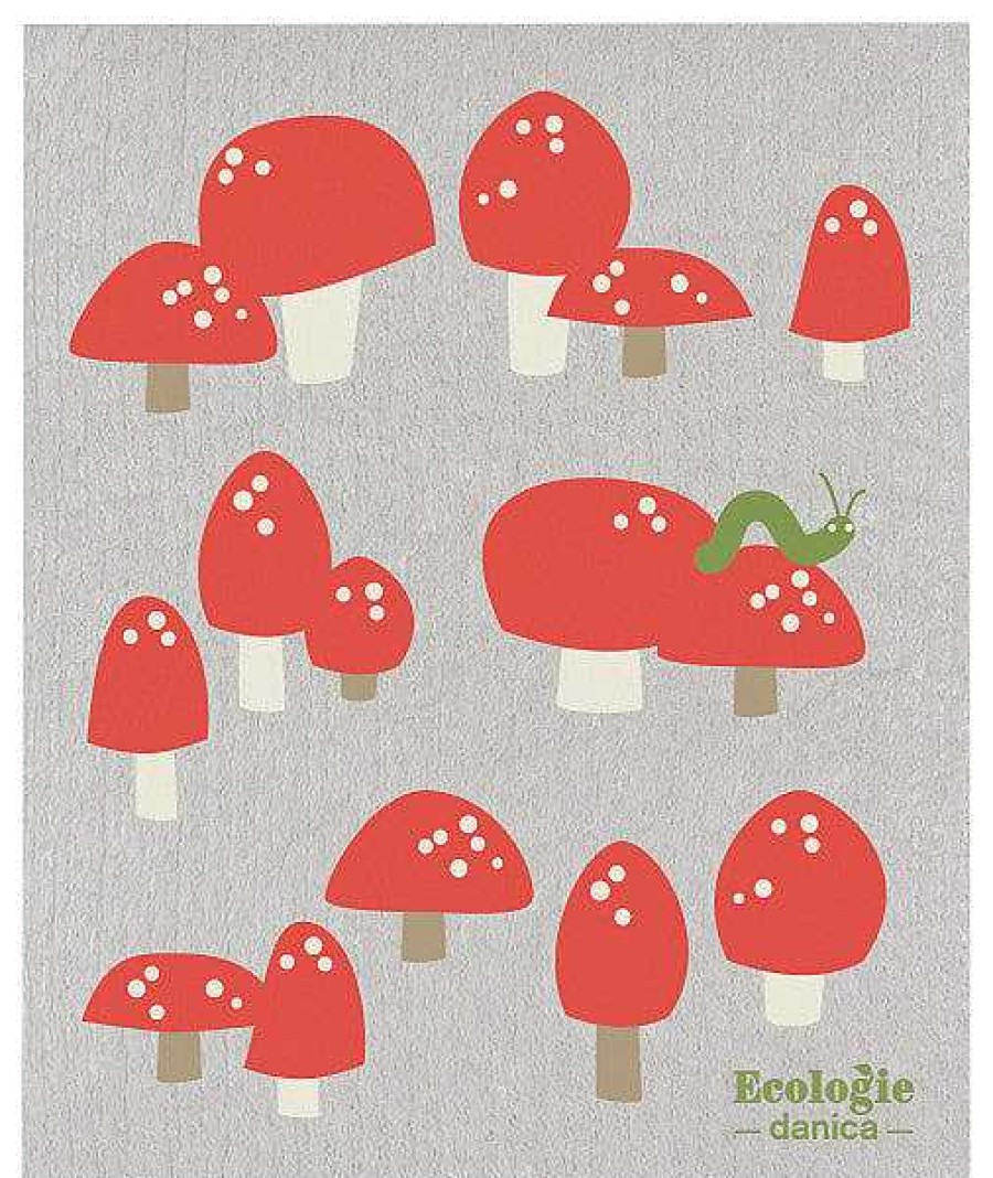 Kitchen Relish Decor | Swedish Dishcloth - Totally Toadstools