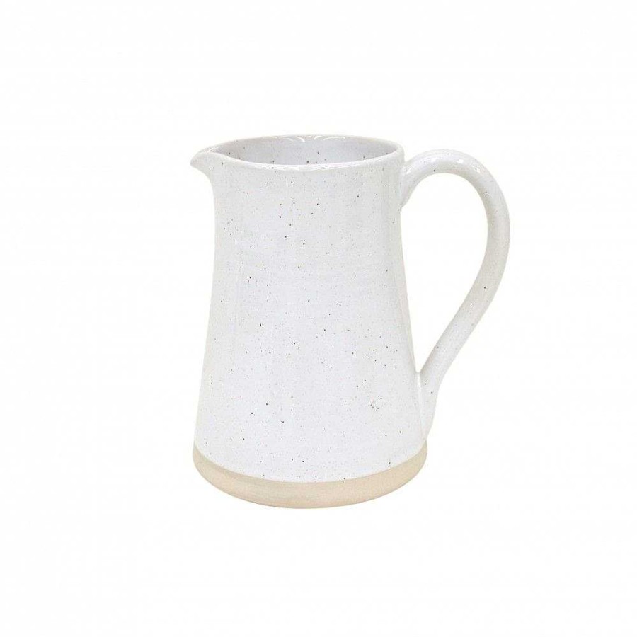 Table Relish Decor | Fattoria 69 Oz Pitcher - White